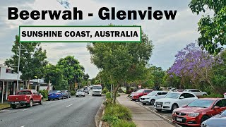 BEERWAH to GLENVIEW【SUNSHINE COAST 4K DRIVE】QUEENSLAND AUSTRALIA [upl. by Hsreh]