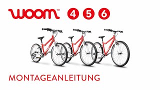 Montageanleitung 🧰 für Räder woom 4 5 und 6  woom bikes [upl. by Elirpa]