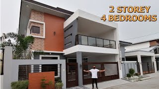 2 Storey House Design  4 BEDROOMS [upl. by Aneehsyt]