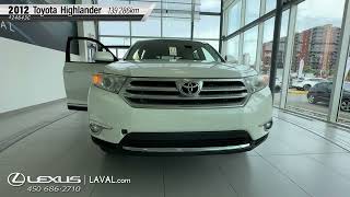 24643C 2012 Toyota Highlander [upl. by Annehs]