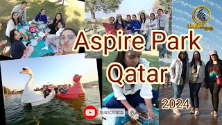 Aspire Park Qatar with friends aspirepark qatar 2024 [upl. by Leiba]