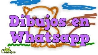 Como hacer dibujos en Whatsapp [upl. by Colis]