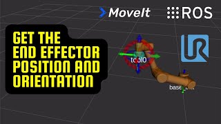 Universal Robot with ROS  How to get your end effector orientation and position [upl. by Lulu]