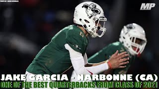 Narbonnes CA Jake Garcia is one of the best quarterbacks from 2021 [upl. by Delcine]