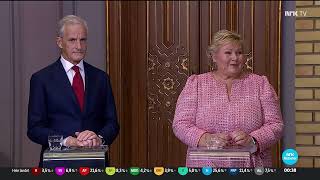 Valg 2023 Valgnatt 16 Erna Solberg [upl. by Hairym606]