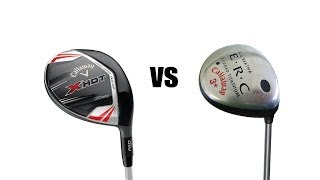 Callaway X Hot 3 Deep Fairway Vs Callaway ERC Fairway [upl. by Aryajay125]