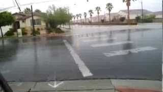 Flooding at Centennial Hills Ft Apache and Dorrell Lane Las Vegas NV 8252013 [upl. by Ignace]