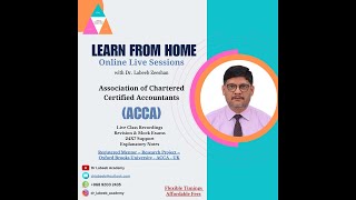 ACCA SBR INT Online Live Classes Video Recordings [upl. by Assir]