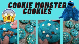 INSANE VIRAL COOKIE MONSTER COOKIES [upl. by Ikkela338]