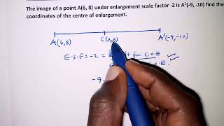 Enlargement with negative scale factor [upl. by Aeniah]