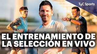 ASÍ ENTRENA LA SELECCIÓN ARGENTINA 🔥 MESSI Y LA SCALONETA SE PREPARAN EN MIAMI PARA LA COPA AMÉRICA [upl. by Schafer]