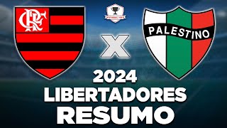 Flamengo domina Palestino no Maracanã vence com gol de estreante e desencanta na Libertadores [upl. by Kessia]