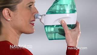 Naväge Nasal Care Flushes Allergens Mucus Dust and Germs [upl. by Werd]