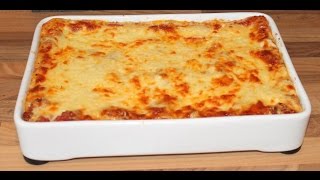 Schnelle und leckere Lasagne selber machen  Kochnoob [upl. by Nylidnam]