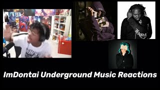 ImDontai Reacts To UnderGround Music LUCKIYEATNETTSPENDOSAMASONetc [upl. by Elleira154]