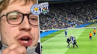 LEICESTER VS WBA VLOG ELECTRIC ATMOSPHERE AS FOXES BEAT BAGGIES [upl. by Woodsum]