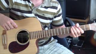 John Mellencamp  Pink Houses  Guitar Tutorial ANYONE CAN LEARN THIS ONE [upl. by Ised858]