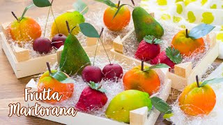 Frutta Martorana  Ricetta Facile Dolci Tipici Siciliani  55Winston55 [upl. by Kampmann]