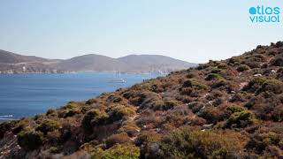 Agriolivado Patmos Greece  AtlasVisual [upl. by Aicemak]