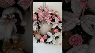 Hermosisima cora NAVIDEÑA navidad diy diciembre coronanavideña [upl. by Lletnuahs]