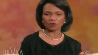 The View 01 29 09 Condoleezza Rice P2 [upl. by Lathrope]