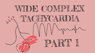 Wide complex tachycardia  Part 1 [upl. by Teteak]