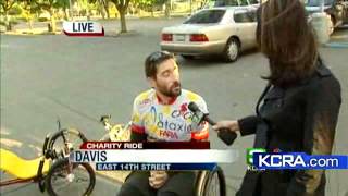 Ride Ataxia Kicks Off In Davis [upl. by Eniloj]