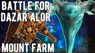 Mythic Battle For Dazaralor Mount Farming Guide [upl. by Blackstock]