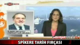 Prof Dr İlber Ortaylıdan trt spikerine azar [upl. by Bakerman264]