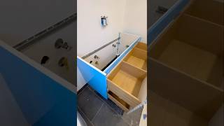 Installing a double sink vanity ikea [upl. by Grory756]