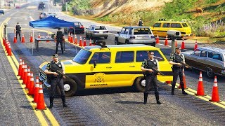 GTA V VIDA POLICIAL  A MAIOR BLITZ JÁ FEITA COM O TOR TÁTICO OSTENSIVO RODOVIÁRIO ‹ OLD BOB › [upl. by Hnao698]