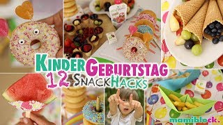 12 Snack und Party Hacks 🎉🎈 Stressfrei  Zeit sparen  mamiblock [upl. by Pierro]