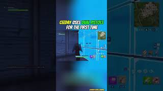 Ceeday uses dual pistols in Fortnite ceeday shorts fortnite ogfortnite [upl. by Ayotnahs]