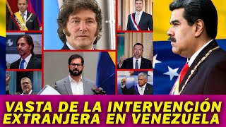 VASTA DE LA INTERVENCIÓN EXTRANJERA EN VENEZUELA [upl. by Kowatch479]