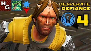 SWTOR ► Desperate Defiance Finale ► Smuggler Male [upl. by Latimer]