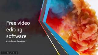 Top Free video editing software without no watermark 100 for beginners 2021 free editing software [upl. by Aryan]