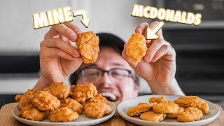 Making McDonalds Chicken McNuggets At Home  But Better [upl. by Anika]