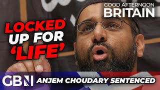 Britainhating Islamist preacher Anjem Choudary LOCKED up for LIFE in brutal sentence [upl. by Sinne]