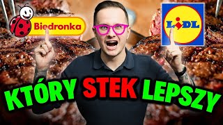 GOTOWY STEK Z BIEDRONKI vs LIDLA vs ZA 200 ZŁ  KTÓRY NAJLEPSZY [upl. by Euqor]