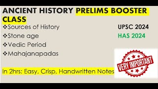 PrelimsRevisionAncientHistory1 upsc motivation ias [upl. by Safir886]