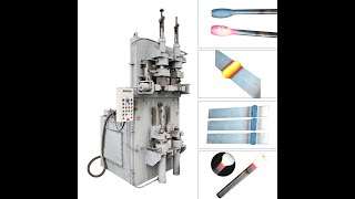 21Electric upsetting machine for knife plate [upl. by Ydoow355]