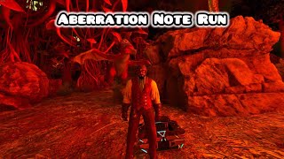 Aberration Note Run Ark Ascended [upl. by Yanahs]