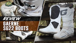 REVIEW GAERNE SG22 BOOTS [upl. by Notseh]