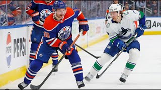 PreGame Report Edmonton Oilers vs Vancouver Canucks  Round 2 Game 3 [upl. by Randi]