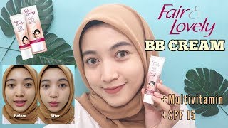 Review BB Cream FAIR amp LOVELY bikin cerah seketika😱 [upl. by Bodi]