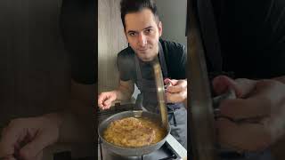 MILANESE SAFFRON RISOTTO AND OSSOBUCO shorts asmr [upl. by Atilrak360]