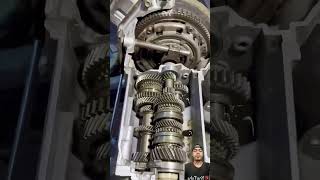 Manual transmisi gear box automobile gearbox mechanic mechanical engineering racing shorts [upl. by Blanch278]