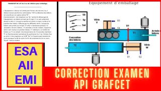 Correction examen pratique APIGRAFCETESA quotpartie1quot [upl. by Aicire14]