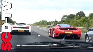 Ferrari Enzo Brutal Acceleration  SCD Extra [upl. by Sabu]