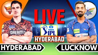 IPL 2024 Live SRH vs LSG Match 57  IPL Live Score amp Commentary  Hyderabad vs Lucknow Live Match [upl. by Eejan]